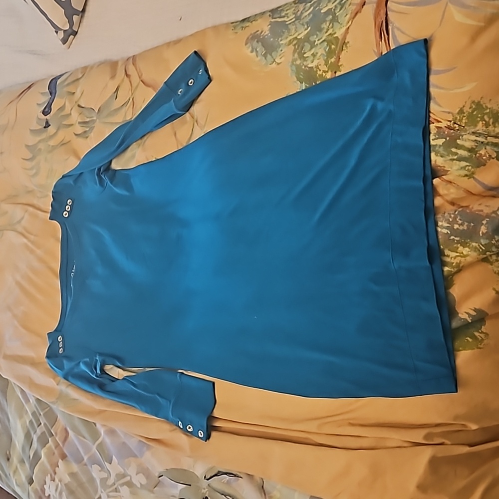 Lilly pulitzer teal Sophie dress size xs